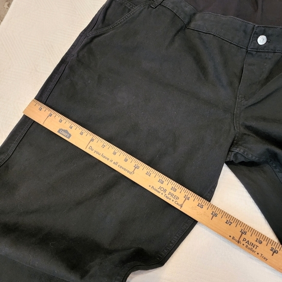 ASOS maternity black baggy jeans. Women's plus size 16. - Picture 14 of 16